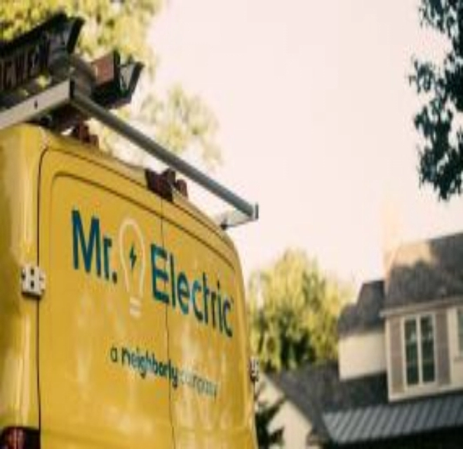 Mr Electric van.