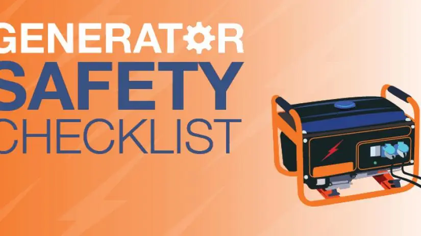 Generator Safety Checklist Guide.