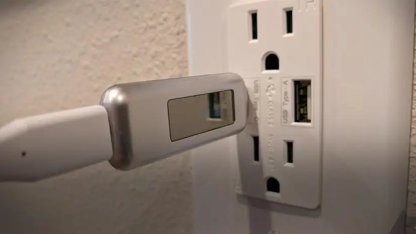 USB outlets are the perfect solution for busy families.