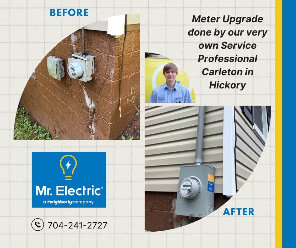 Mr. Electric of Gastonia Emergency Electrician Repair Meter Box
