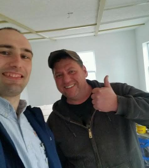 Owner Ben Pelster with happy customer! Mr. Electric of Hillsboro