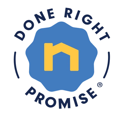 Done Right Promise logo.