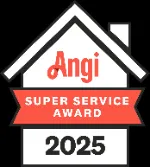 Angi Super Service Award for 2025.