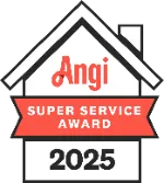 Angi Super Service Award for 2025.