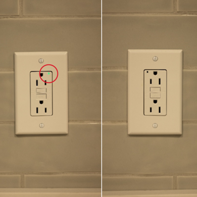 GFI Tripped and Working Correctly.
