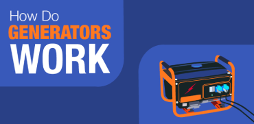 How do generators work with a portable generator.