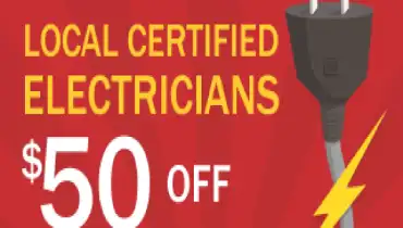 Local Certified Electricians Banner.