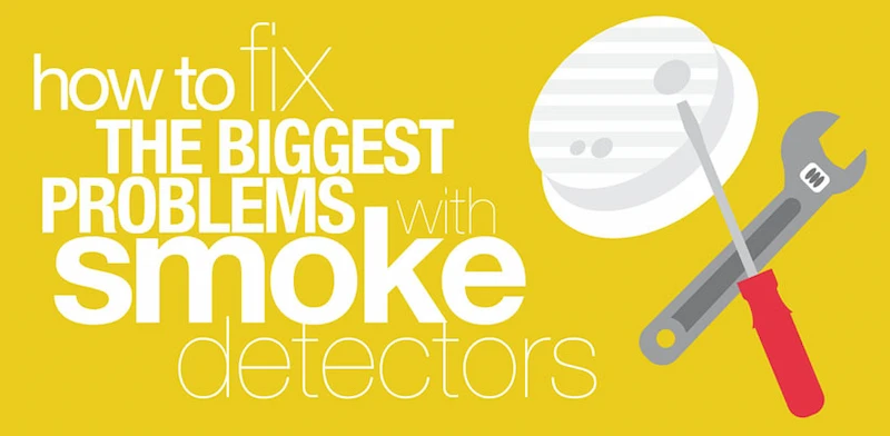 Mr. Electric blog graphic - red screwdriver, silver wrench and white smoke detector.